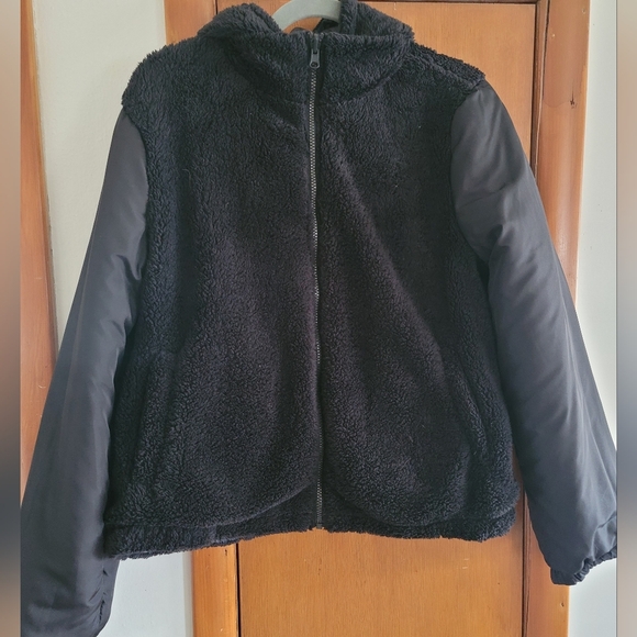 Zella Reversible Faux Shearling Jacket‎ Large - Picture 9 of 14